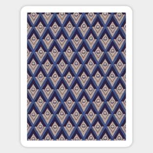 Blue Mosaic Tiles Sticker